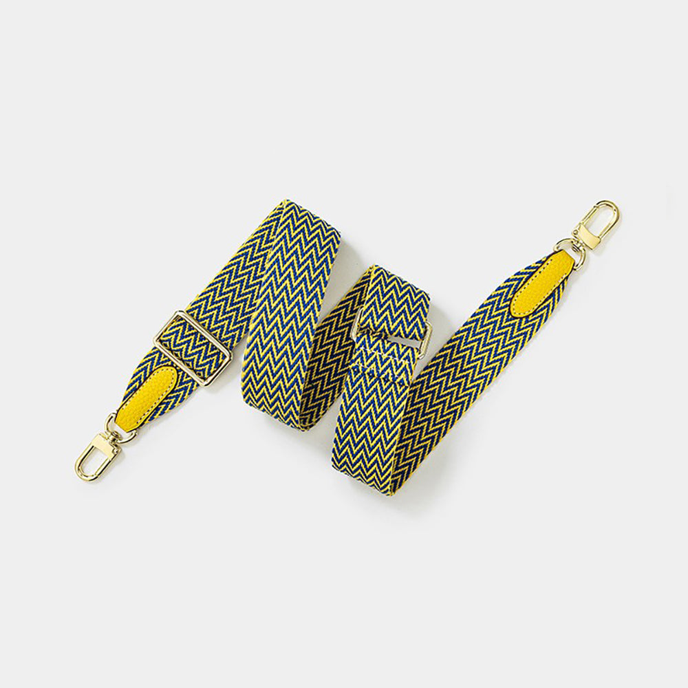 Handcrafted Adjustable Canvas Shoulder Strap for Crossbody Bags - Durable & Clear Textured Design