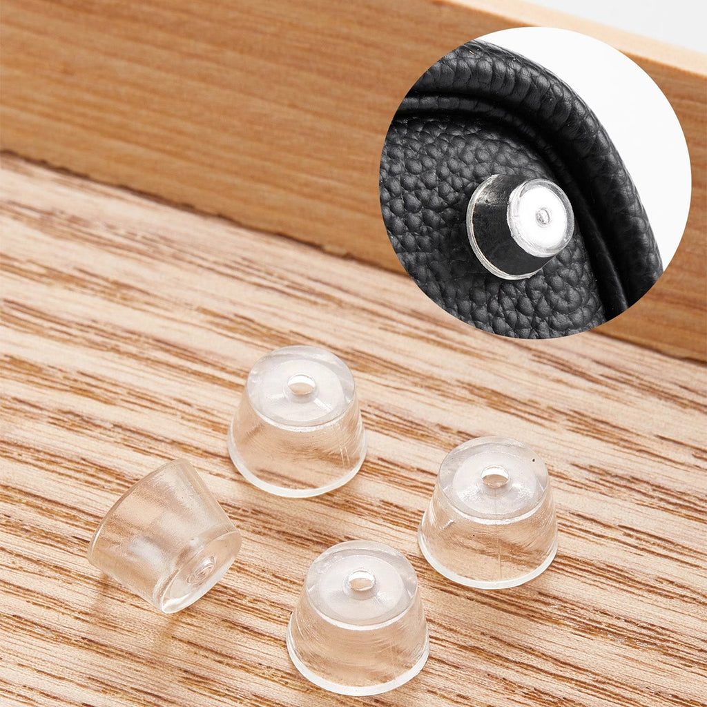 Transparent Silicone Bottom Protector for Lindy, Kelly, Birkin Bags - Foot Stud Anti-Wear Pads, Protect Your Bag’s Base