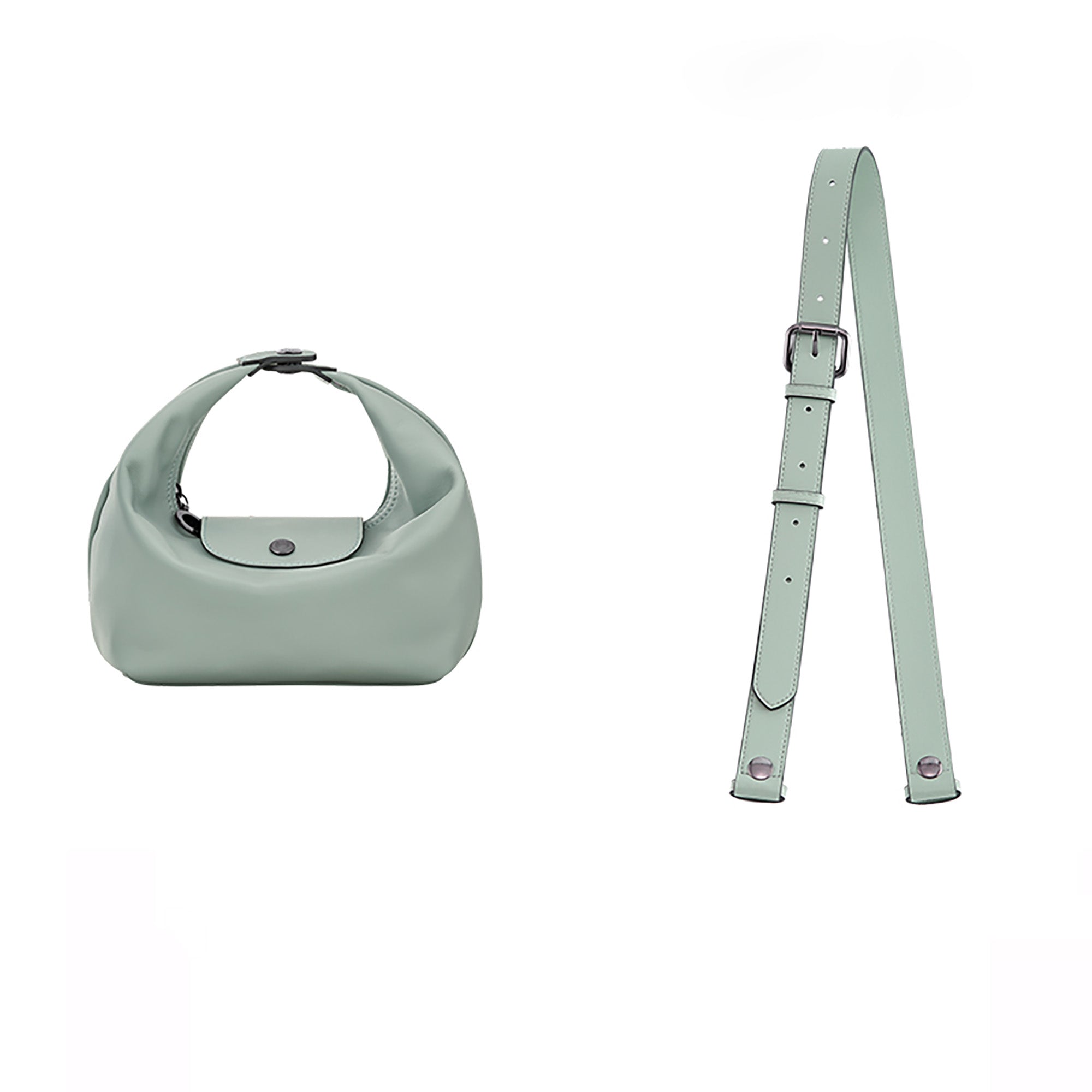 Handcrafted Genuine Leather Extra Crossbody Extension Strap - Replacement Shoulder Strap for Lunch Box Bags, Adjustable & Durable