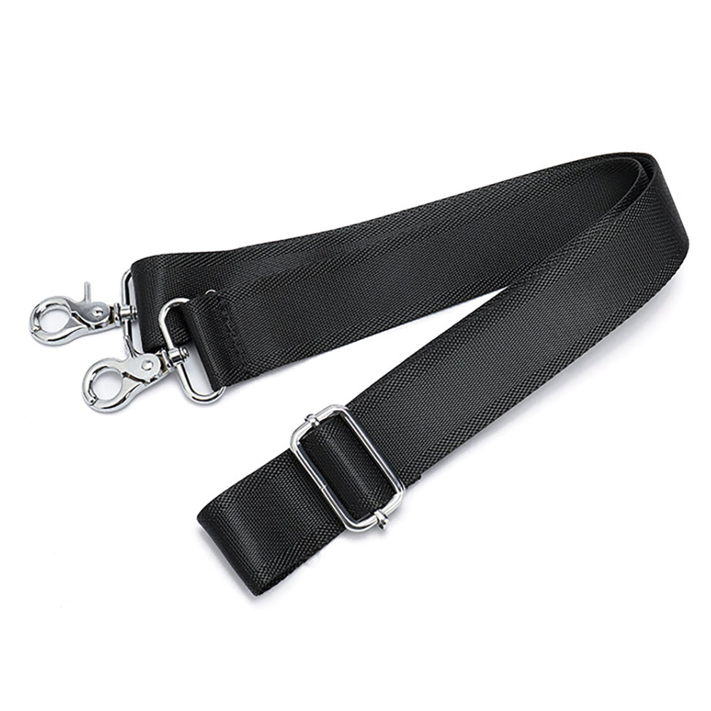New Fashionable Leather and Nylon Adjustable Shoulder Strap for Men – Long, Trendy Crossbody Bag Strap, Durable and Stylish Handle for Bags