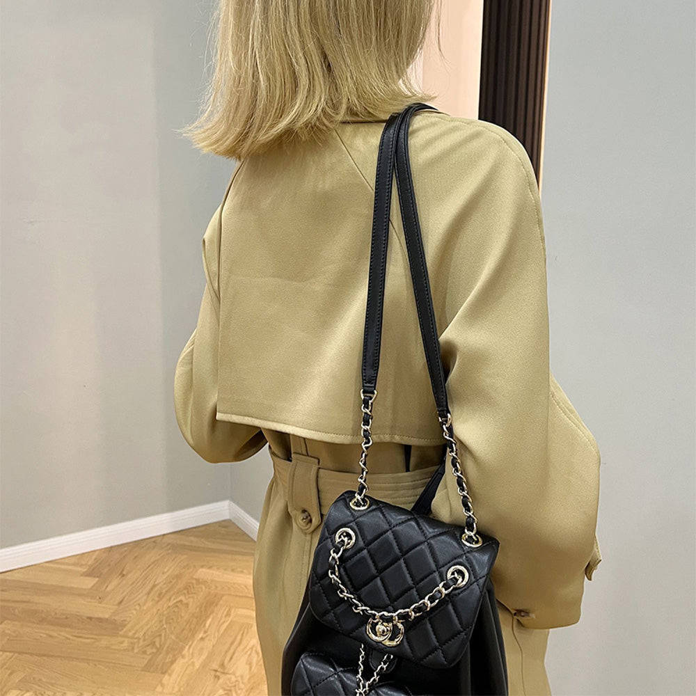 Handcrafted Genuine Leather Extended Shoulder Strap for 22C Duma Mini Backpack - Adjustable & Durable Backpack Replacement Strap