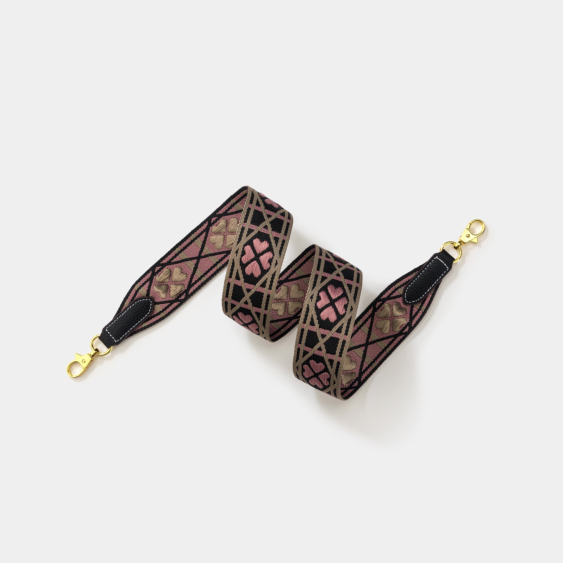 Boho Woven Wide Shoulder Strap for Kelly, Evelyne, Herbag Bags - Colorful Crossbody/Shoulder Strap with Ethnic Style
