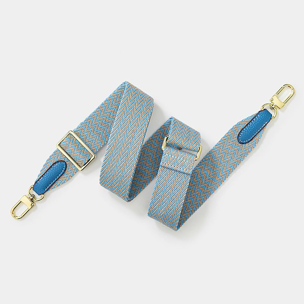 Handcrafted Adjustable Canvas Shoulder Strap for Crossbody Bags - Durable & Clear Textured Design