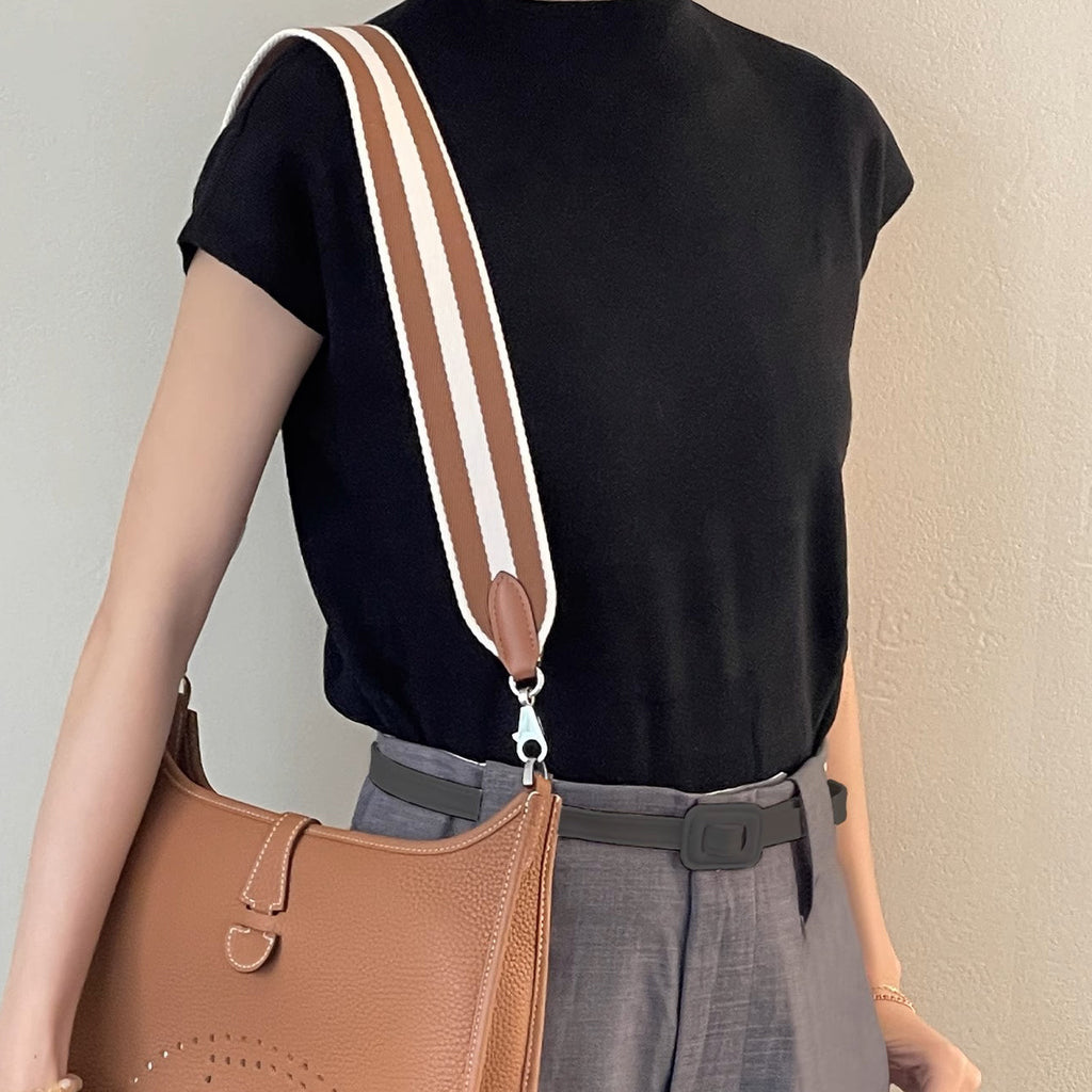 4.8cm colours Canvas with round Loop shoulder bag strap for Evelyn bag,Cross body bag strap,Guitar strap,Fashion bag strap for women bag