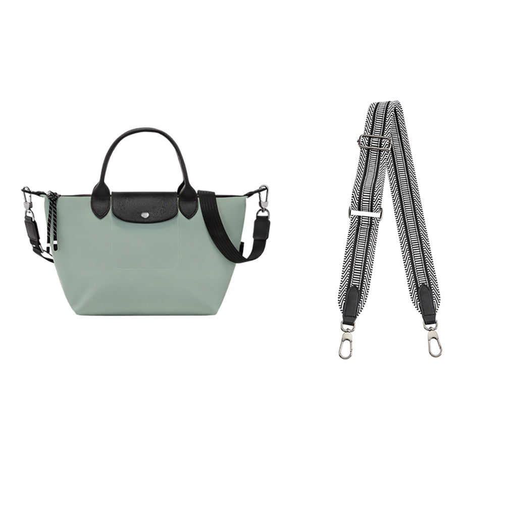 Handcrafted Canvas Shoulder Strap - Color Block Design, Replacement Strap for Crossbody & Shoulder Bags
