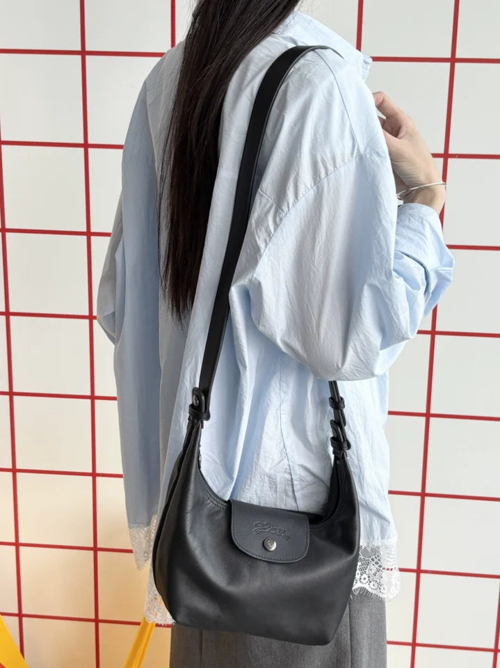 Handcrafted Genuine Leather Extra Crossbody Extension Strap - Replacement Shoulder Strap for Lunch Box Bags, Adjustable & Durable