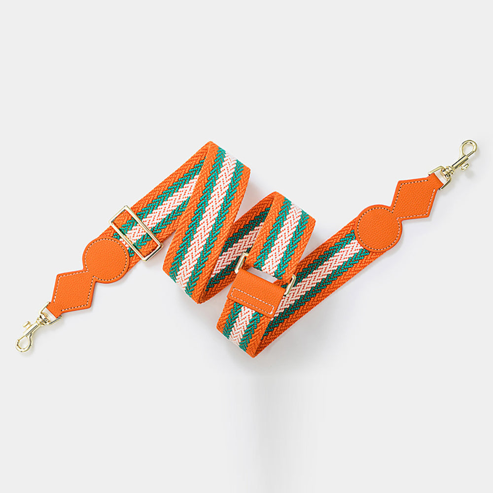 Adjustable Canvas Woven Shoulder Strap - Wide Crossbody Replacement Strap for Bags, Personalized Fashion Accessory