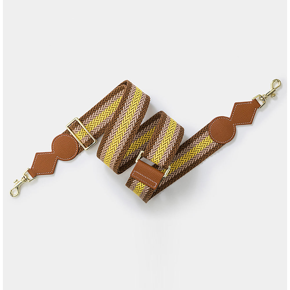 Adjustable Canvas Woven Shoulder Strap - Wide Crossbody Replacement Strap for Bags, Personalized Fashion Accessory
