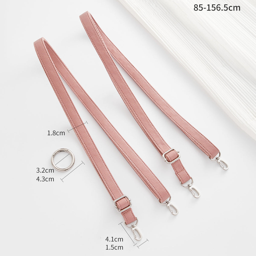 Handmade Genuine Leather Replacement Shoulder Straps for Sherry Rose Large Face Bag – Custom Double Shoulder Strap