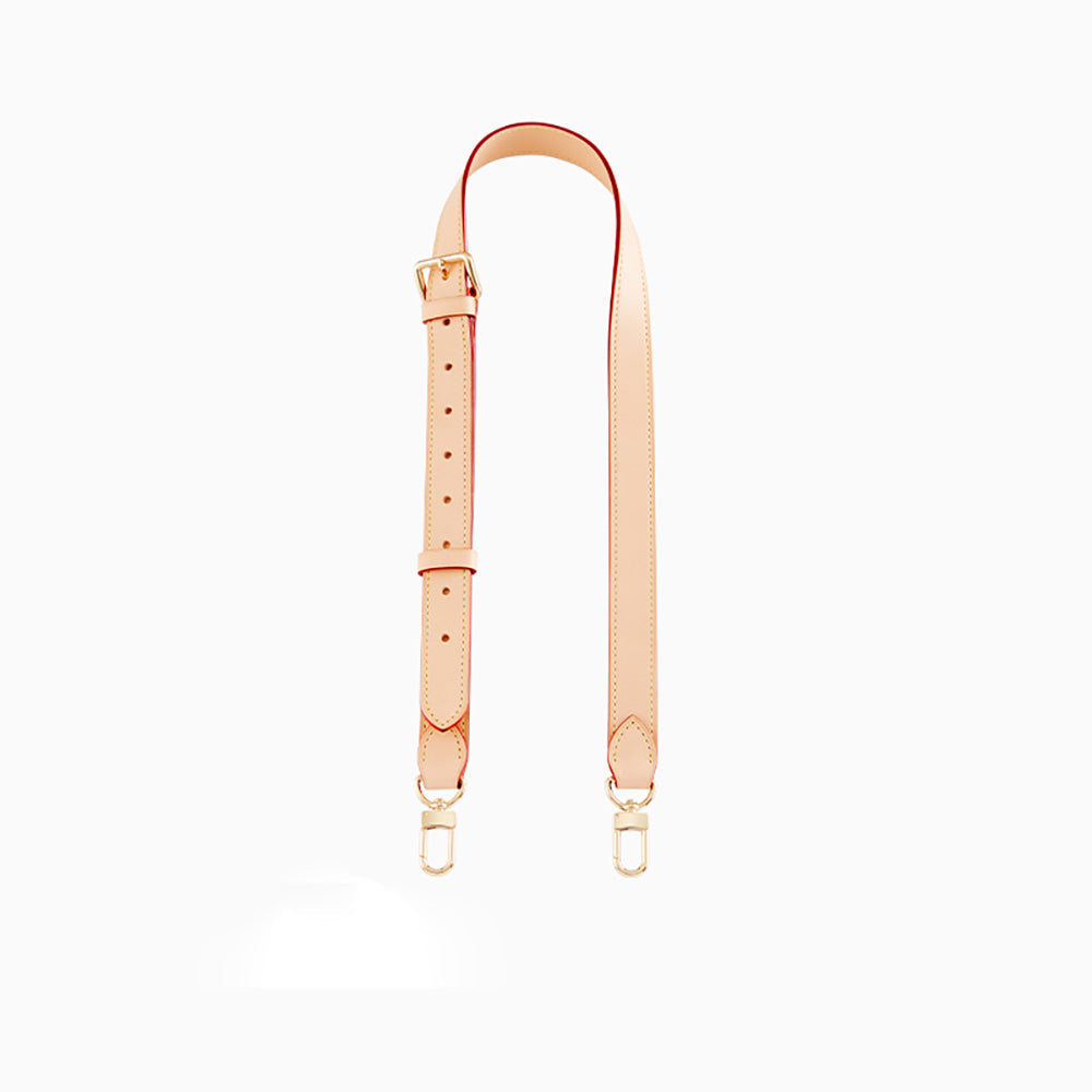 Handcrafted BANDOULIERE 2.5cm Wide Vachetta Leather Crossbody Strap for Women’s Monogram Bag – Premium, Customizable Shoulder Bag Strap