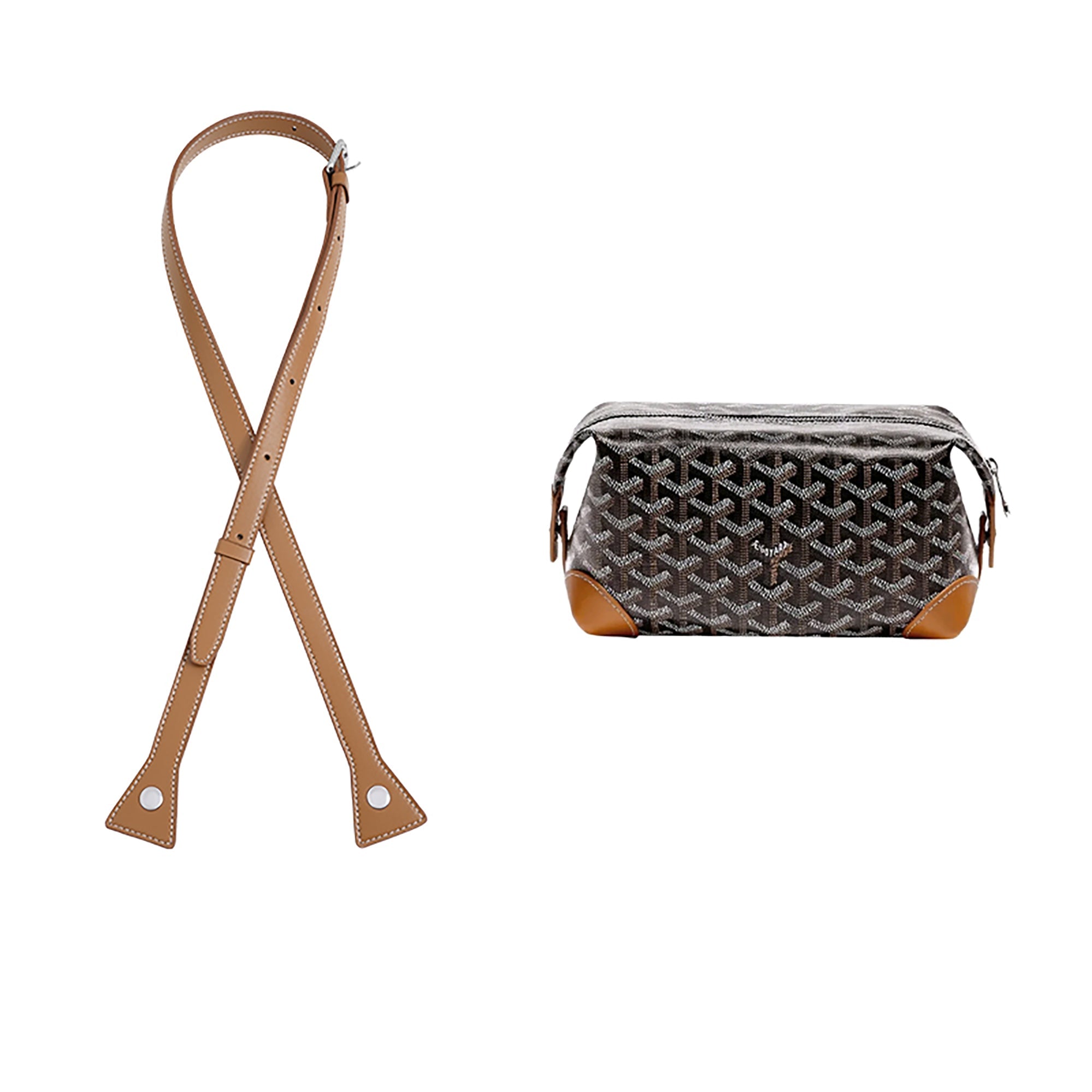 Handmade Leather Shoulder Strap for Bowling 25 Bags – Adjustable Crossbody & Shoulder Replacement Strap