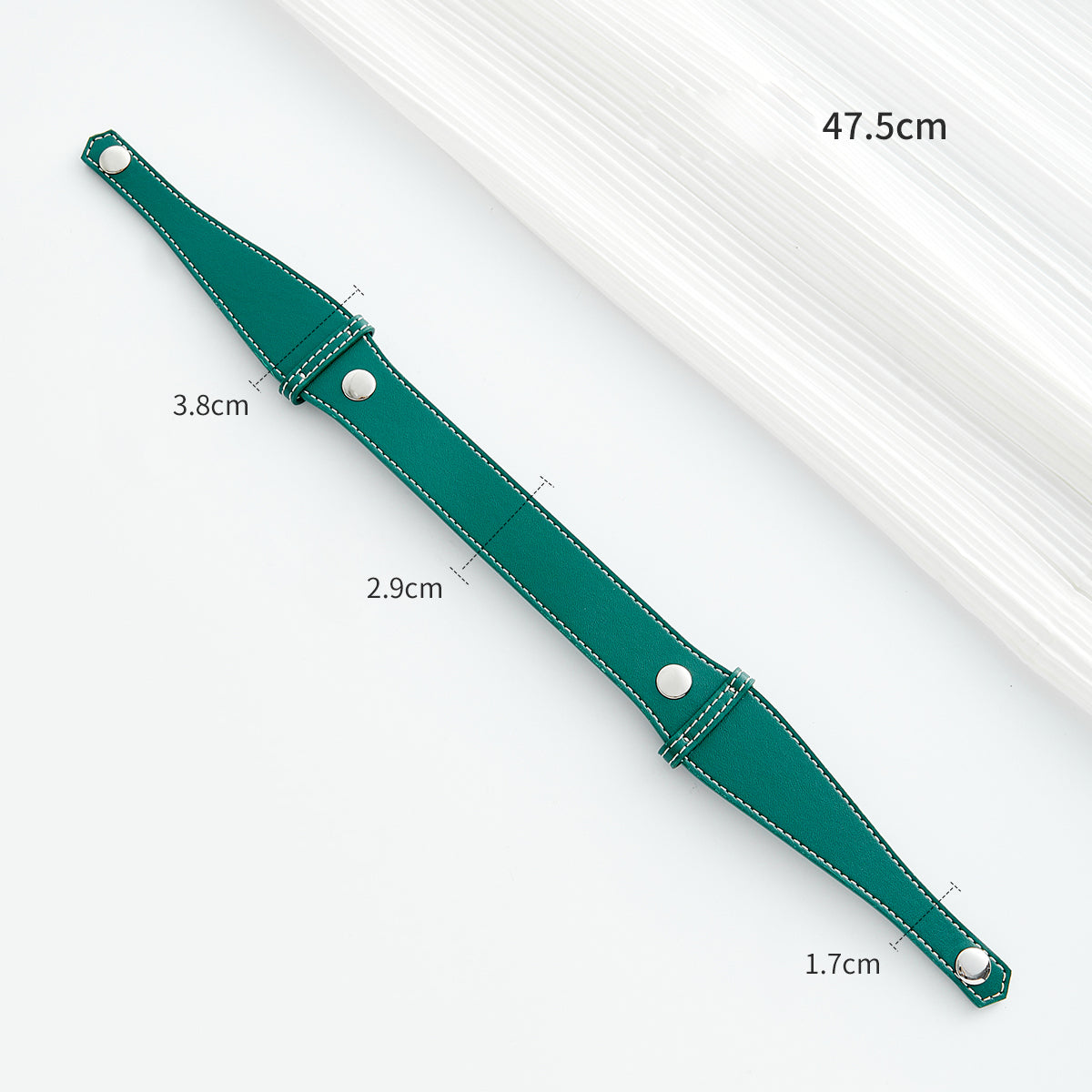 Handcrafted Genuine Leather Handle Strap for Toiletry Bags - Premium Shoulder Strap Upgrade, Handmade with Luxury Leather