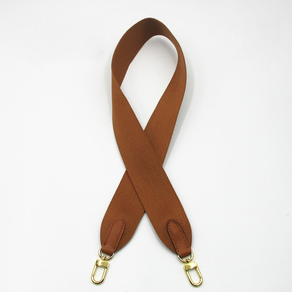 Handmade Shoulder Strap for Speedy 25, Brown & Coffee Color Wide Woven Crossbody Strap