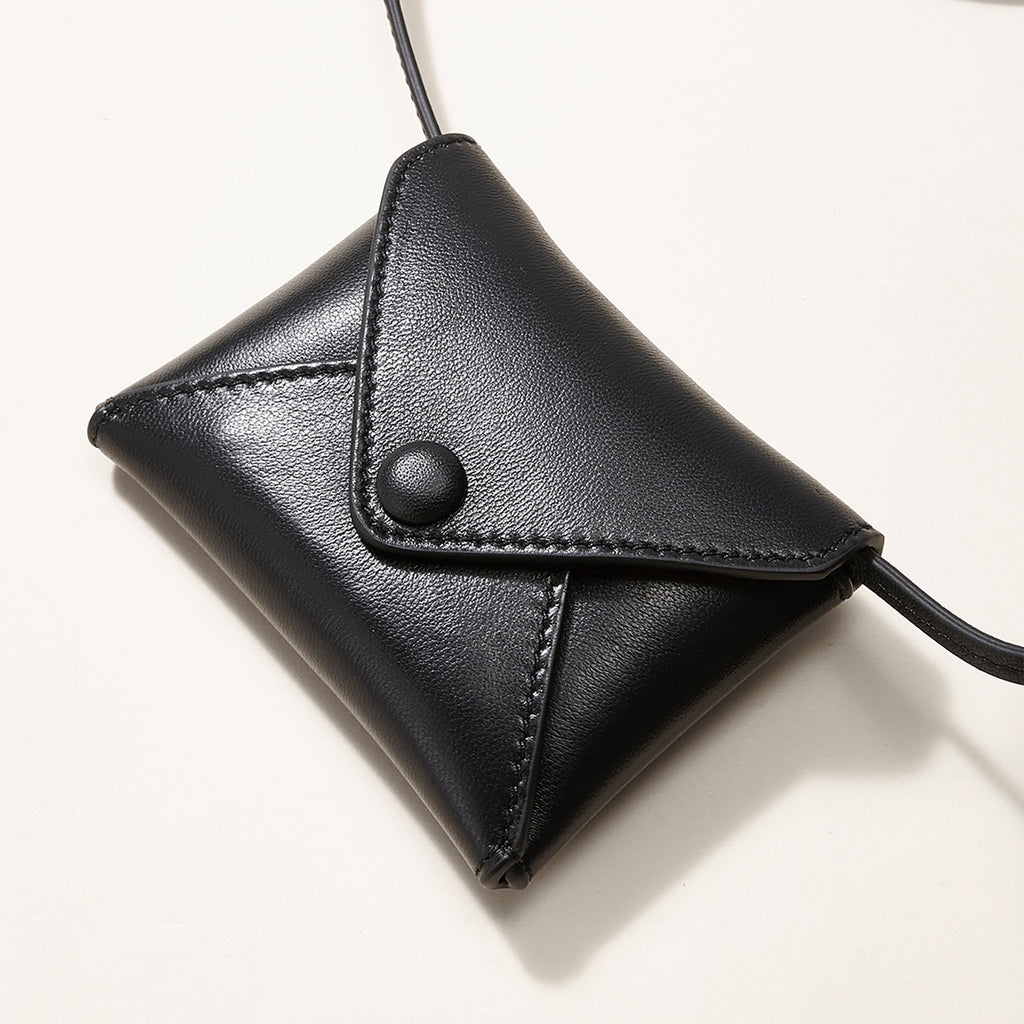 Handcrafted Genuine Leather Card Holder & Coin Purse - Multi-Card Slots, Envelope Crossbody Bag, Multi-Functional Waist Bag, Handmade from Premium Top-Grain Leather