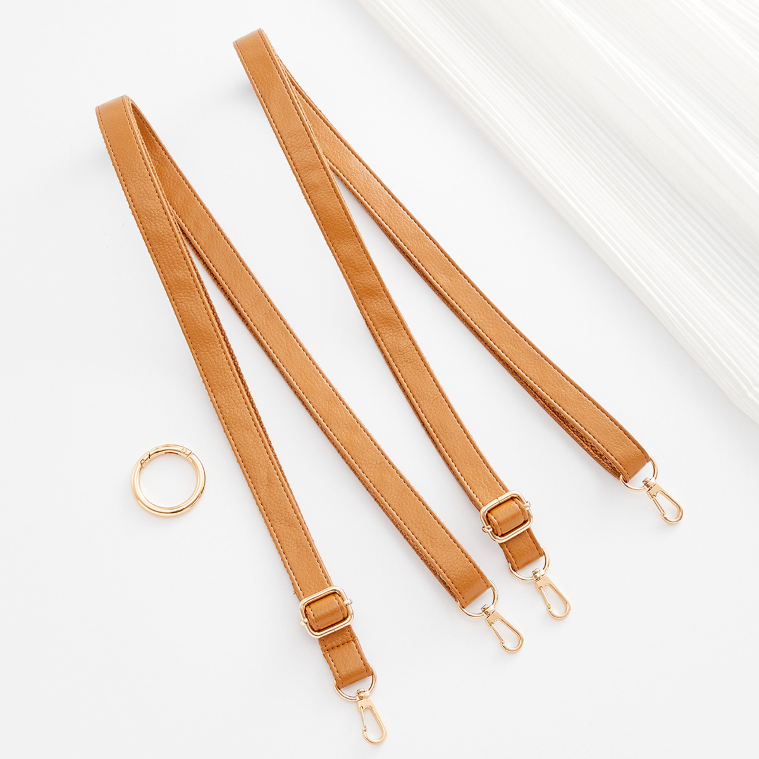 Handmade Genuine Leather Replacement Double Shoulder Straps for Duffy Large Face Bag – Backpack Strap Upgrade
