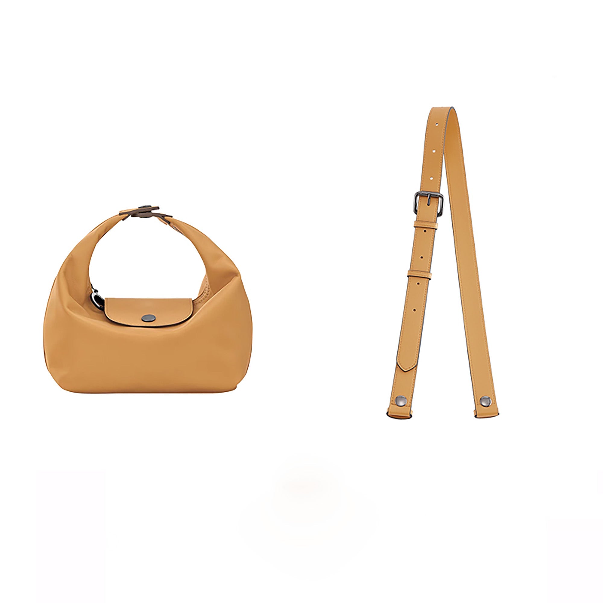 Handcrafted Genuine Leather Extra Crossbody Extension Strap - Replacement Shoulder Strap for Lunch Box Bags, Adjustable & Durable