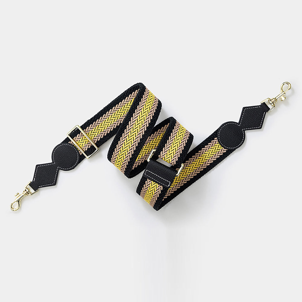 Adjustable Canvas Woven Shoulder Strap - Wide Crossbody Replacement Strap for Bags, Personalized Fashion Accessory