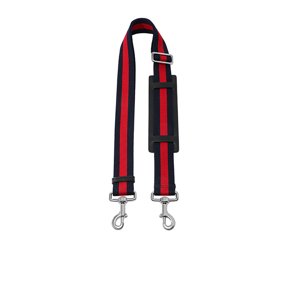 Adjustable Canvas Shoulder Strap with Pressure-Relief Pad for Epilogue Briefcase - Woven Crossbody Replacement Strap