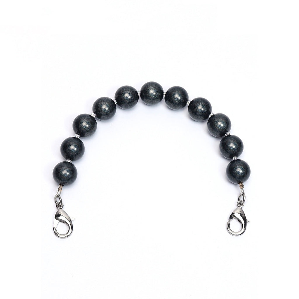Rainbow Pearl Acrylic Handle Chain – Decorative Pearl Strap for Handbag