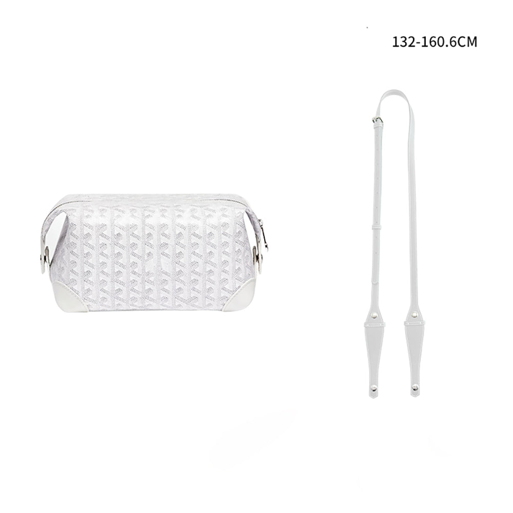 Leather Shoulder Strap for Toiletry Bag – Single Shoulder Replacement Strap Accessory