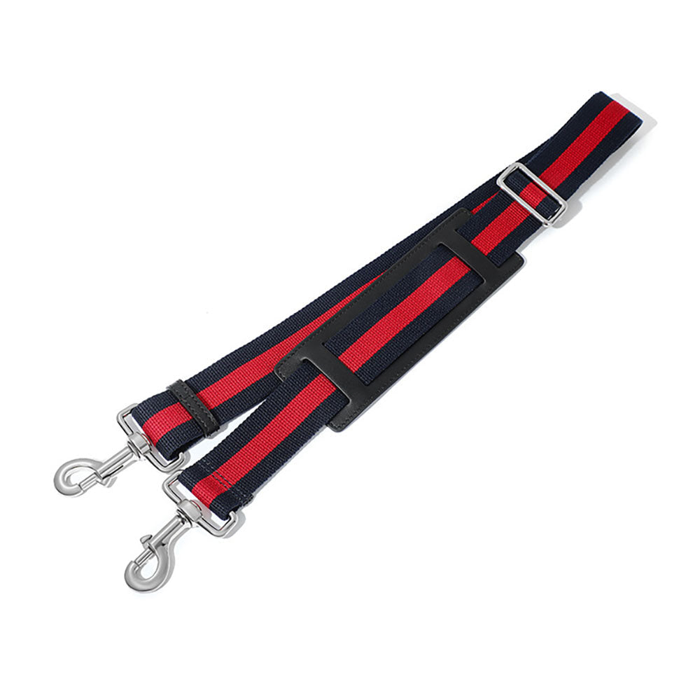 Adjustable Canvas Shoulder Strap with Pressure-Relief Pad for Epilogue Briefcase - Woven Crossbody Replacement Strap