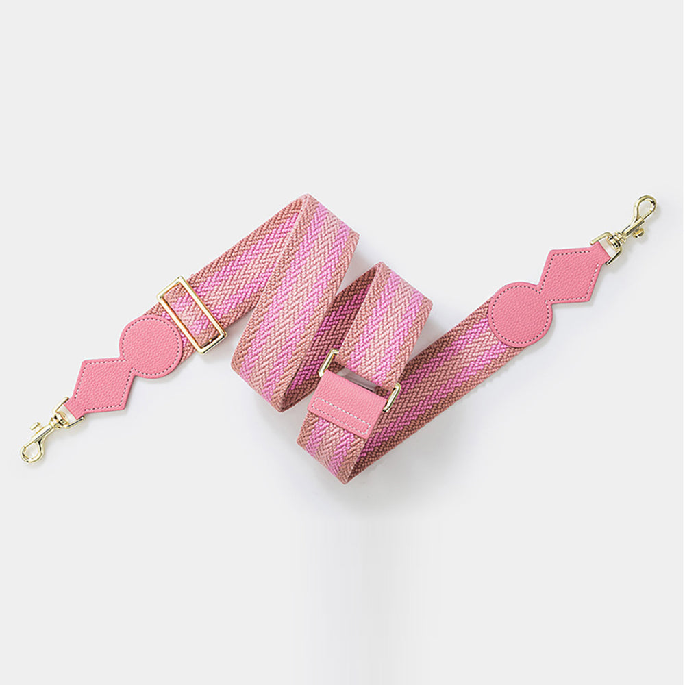 Adjustable Canvas Woven Shoulder Strap - Wide Crossbody Replacement Strap for Bags, Personalized Fashion Accessory