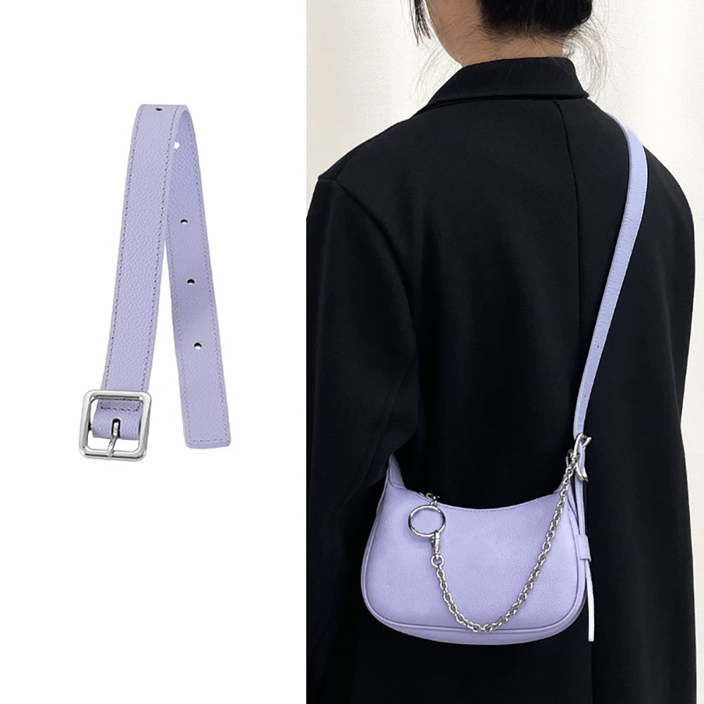 Mini Moon Bag Leather Shoulder Strap Extension - Convertible Crossbody & Underarm Accessory