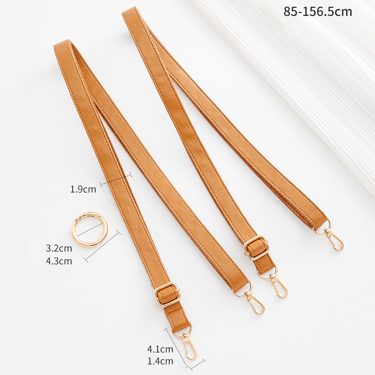 Handmade Genuine Leather Replacement Double Shoulder Straps for Duffy Large Face Bag – Backpack Strap Upgrade