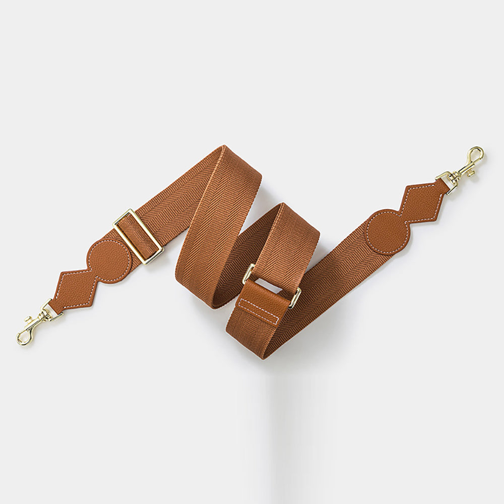 Handcrafted Adjustable Canvas Crossbody Strap for Kelly Bags - Premium Quality Shoulder Bag Accessory