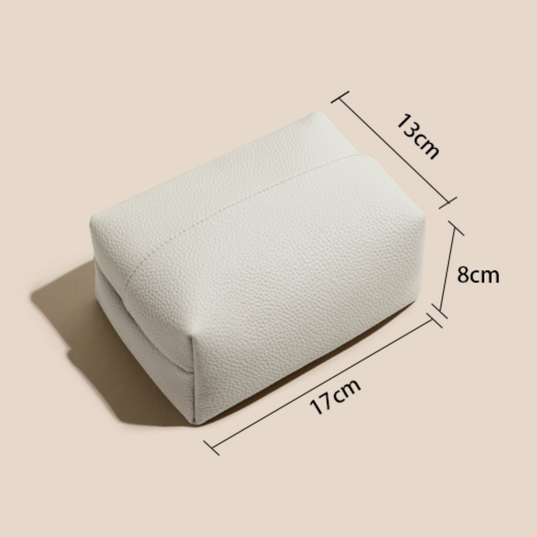 Handcrafted Luxury Genuine Leather Tissue Box - Premium Paper Towel Holder for Dining Room, Car Armrest, and Home Use