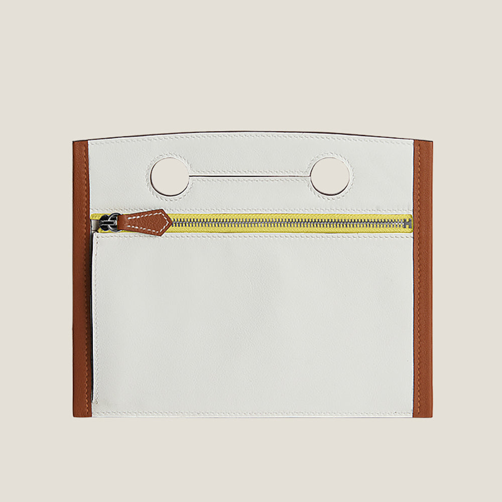 Handmade Leather Hanging Pocket for Birkin Bag – Premium Cowhide Storage for Birkin 25/30/35, Custom Cut & Sew
