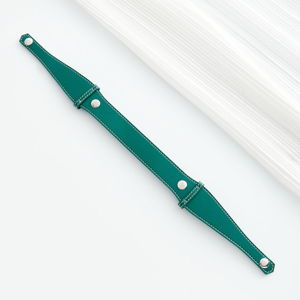 Handcrafted Genuine Leather Handle Strap for Toiletry Bags - Premium Shoulder Strap Upgrade, Handmade with Luxury Leather