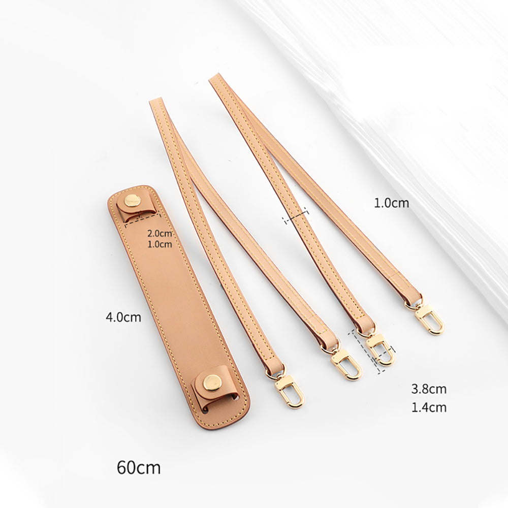 Handcrafted Vachetta Leather Shoulder Strap for Speedy 25 – Pillow Bag Underarm Strap Replacement, Customizable Leather Bag Handle