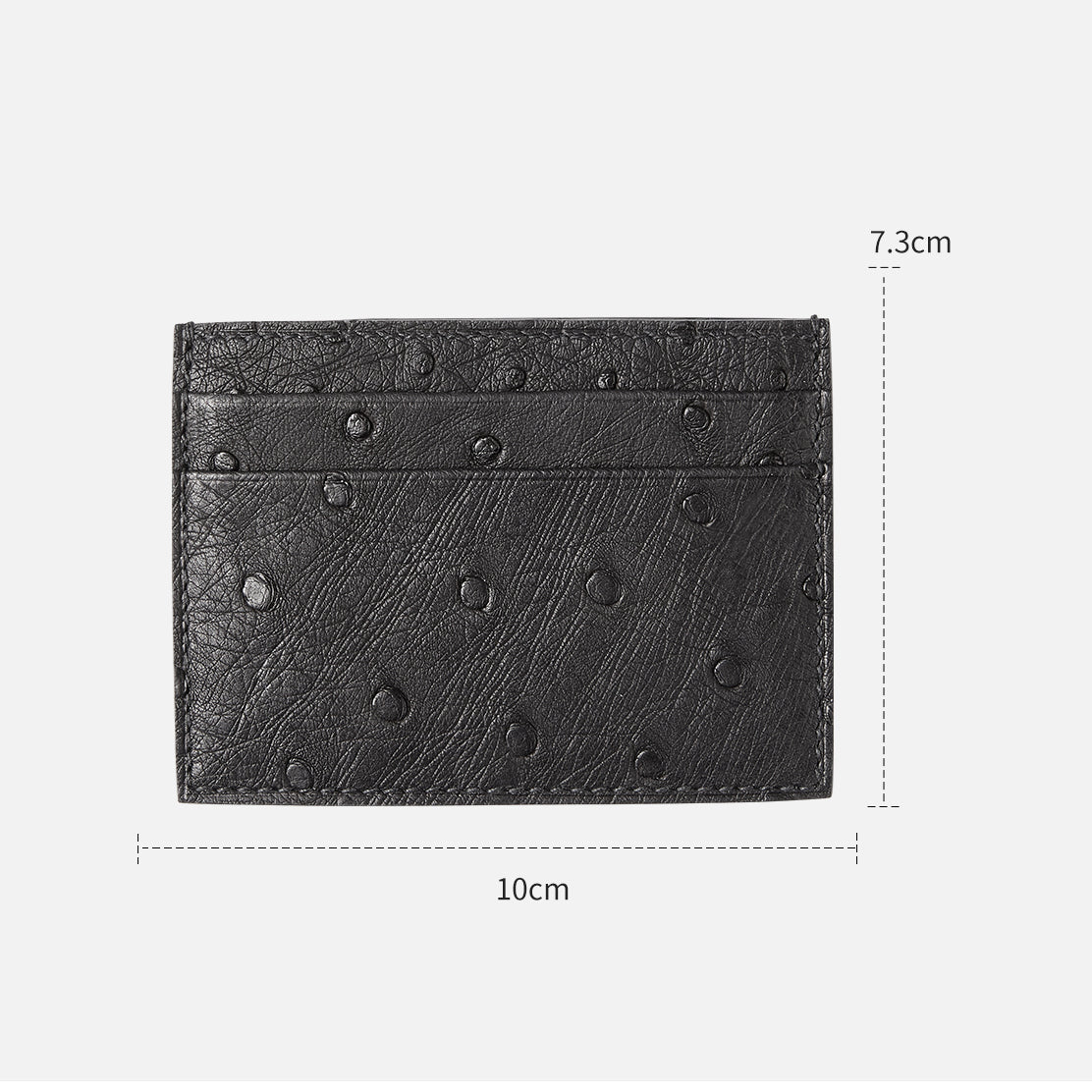 Slim & Compact Genuine Leather Card Holder Wallet – Large Capacity Multi-Card Slots & ID Storage Case