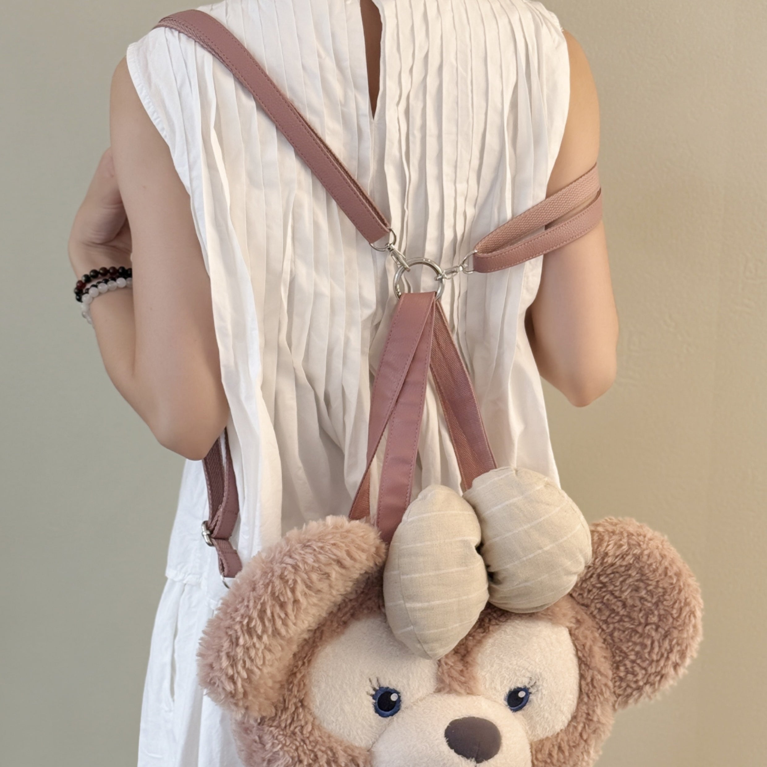 Handmade Genuine Leather Replacement Shoulder Straps for Sherry Rose Large Face Bag – Custom Double Shoulder Strap