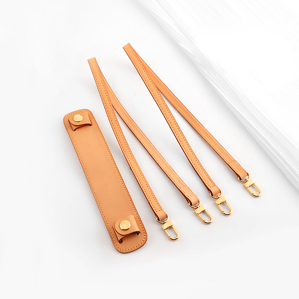 Handcrafted Vachetta Leather Shoulder Strap for Speedy 25 – Pillow Bag Underarm Strap Replacement, Customizable Leather Bag Handle