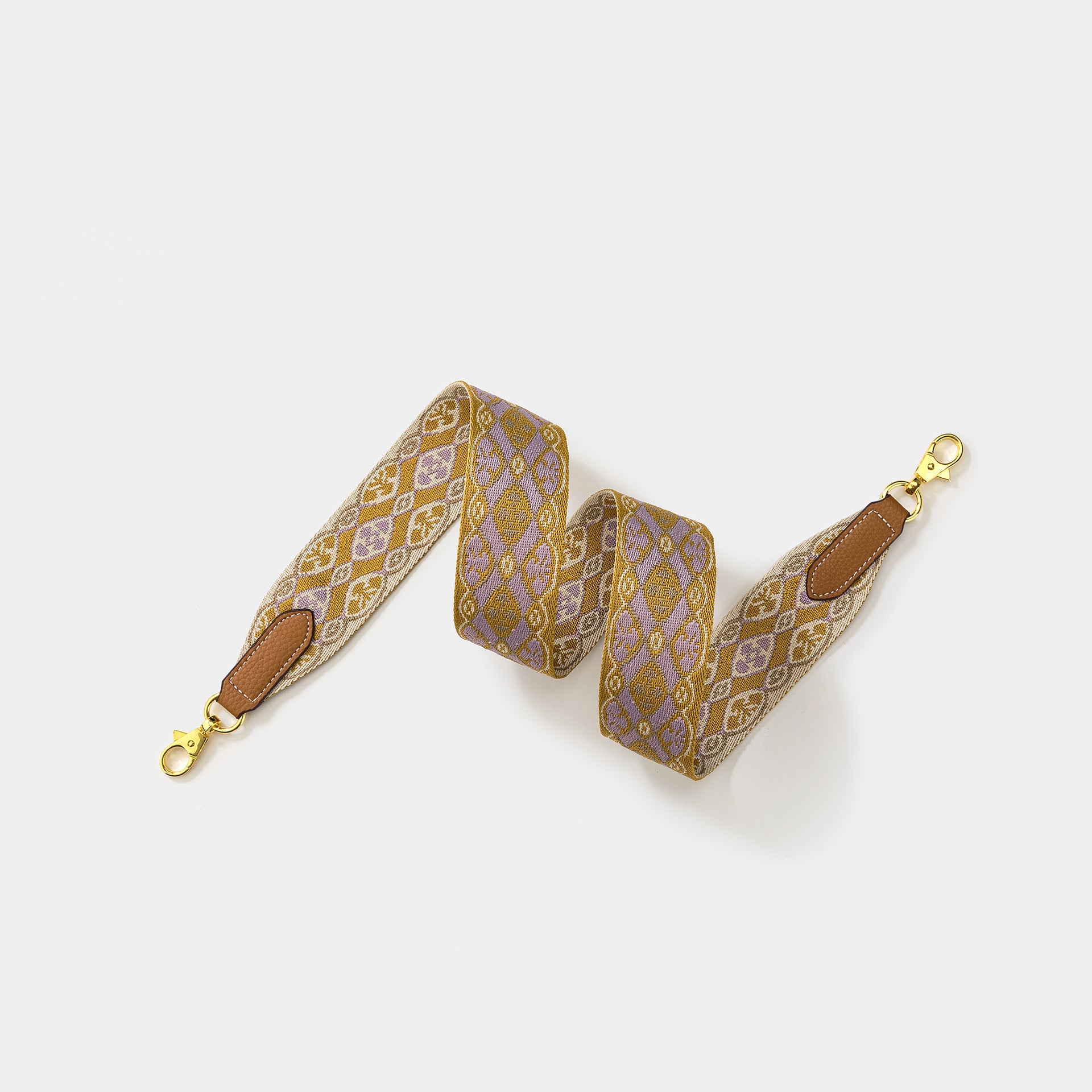 Durable Ethnic Style Canvas Shoulder Strap – Versatile Replacement Strap for Bags