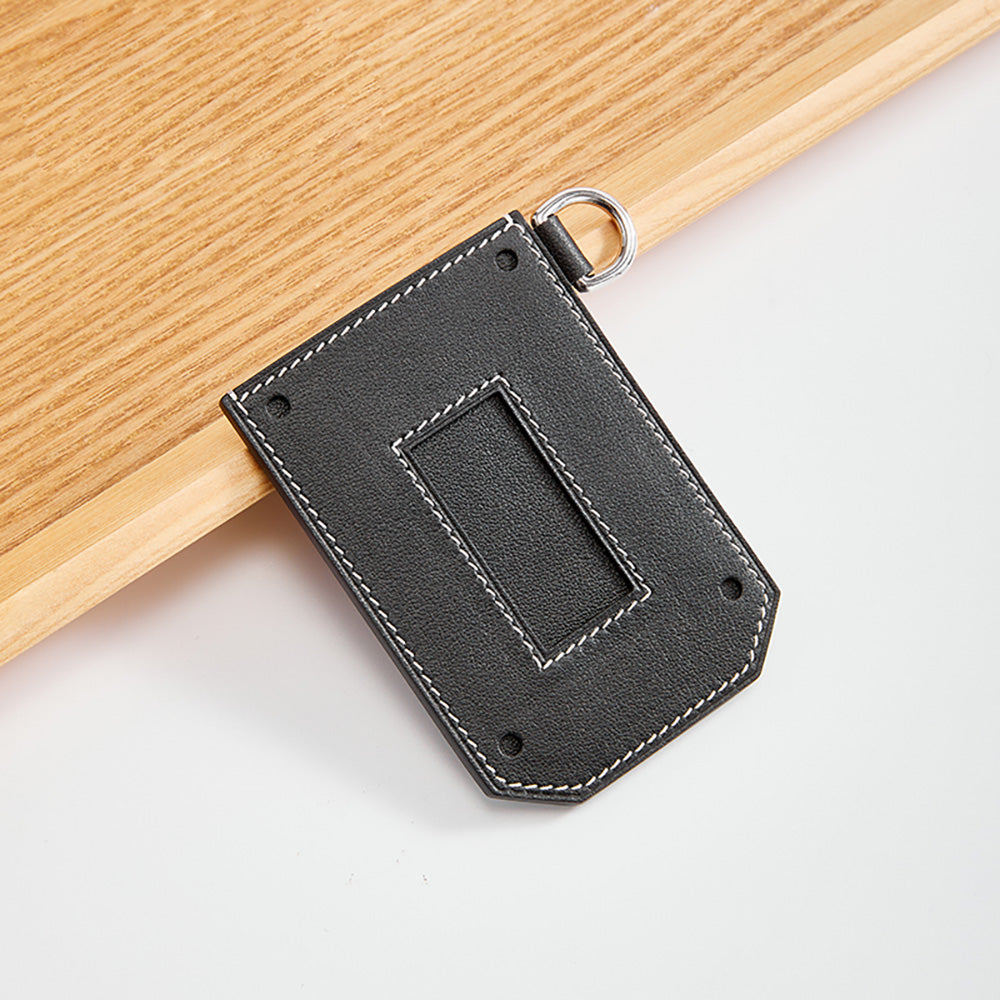 Slim & Compact Genuine Leather Card Holder – Elegant Unisex ID and Card Case, Perfect for Daily Use