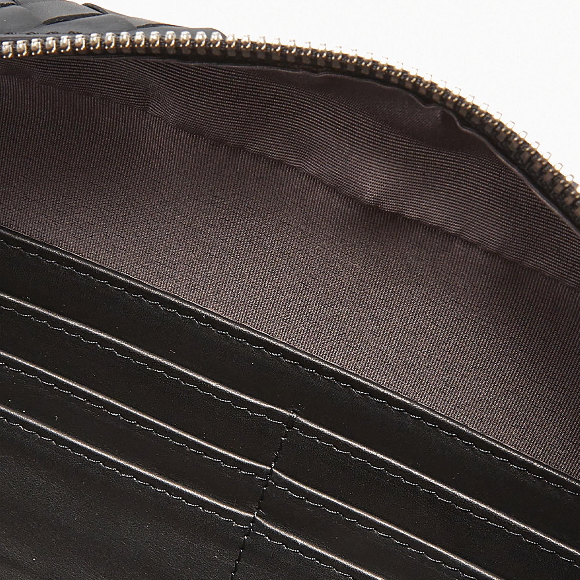 2025 New Arrival Black Woven Leather Makeup Bag - Large Capacity, Premium Cosmetic & Brush Organizer, Portable & Luxurious for Men & Women