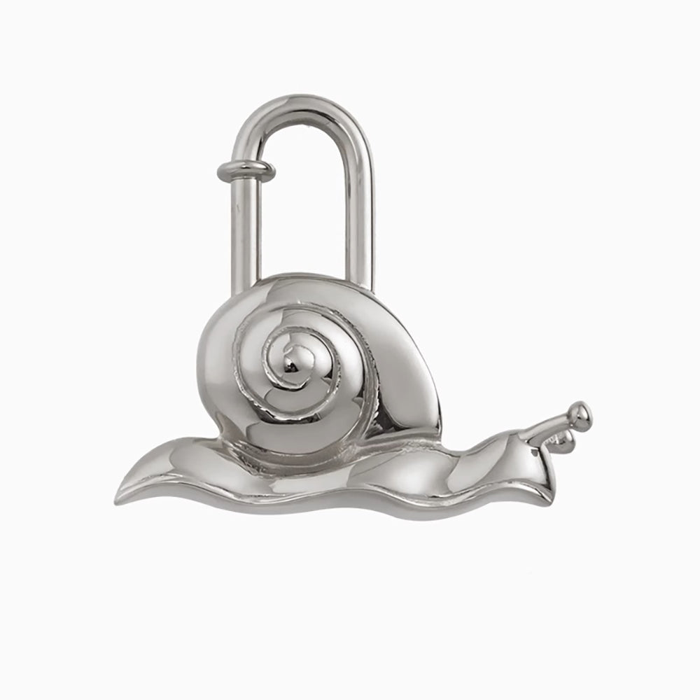 Metal Lock Keychain Pendant for Kelly Bag – Stylish Lock & Key Design Accessory