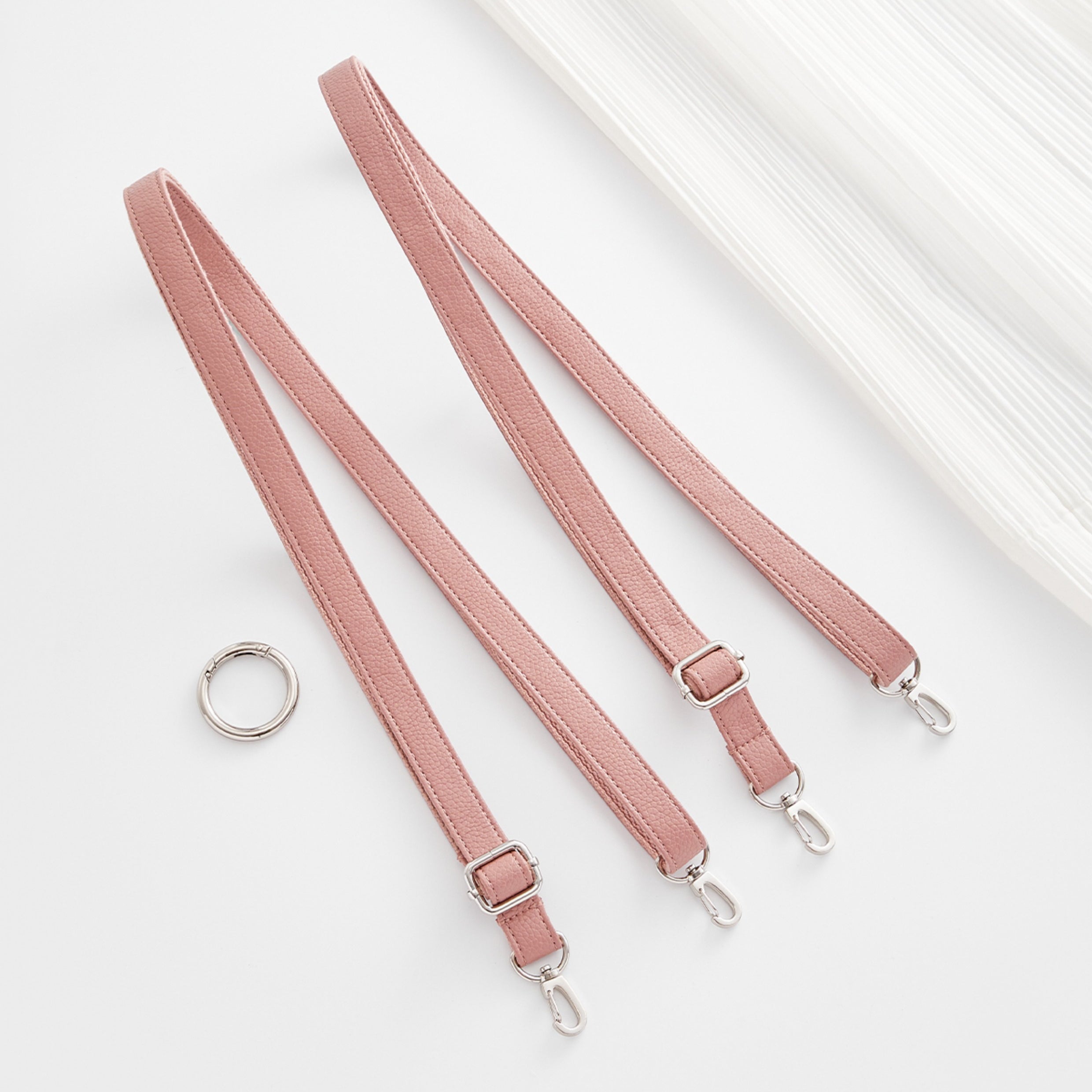 Handmade Genuine Leather Replacement Shoulder Straps for Sherry Rose Large Face Bag – Custom Double Shoulder Strap