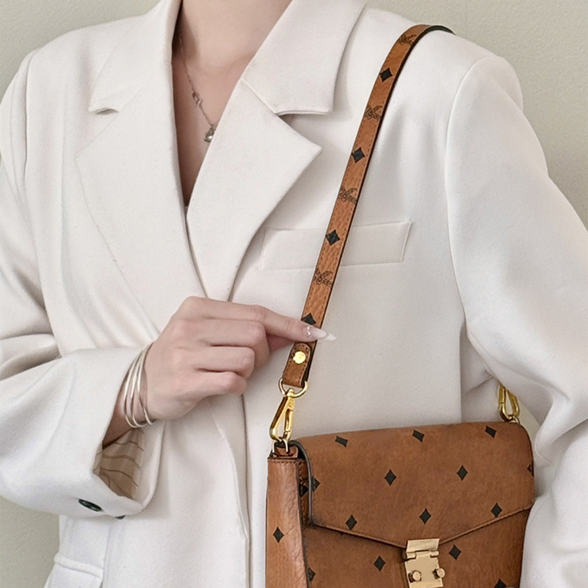 65cm x 1.6cm Replacement Shoulder Strap for Shoulder Bags – Upgrade Your Bag with Adjustable Strap