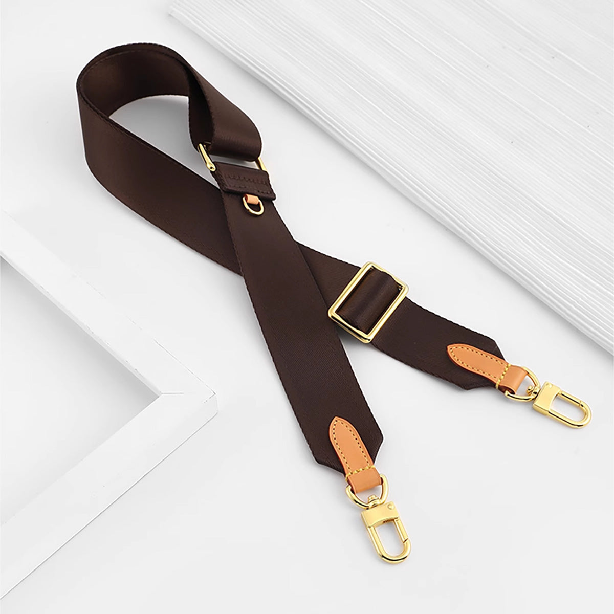 Handcrafted Diane Baguette Bag Canvas Shoulder Strap - Adjustable 79-118cm, 3.9cm Wide, Crossbody & Shoulder Use, Replacement Strap