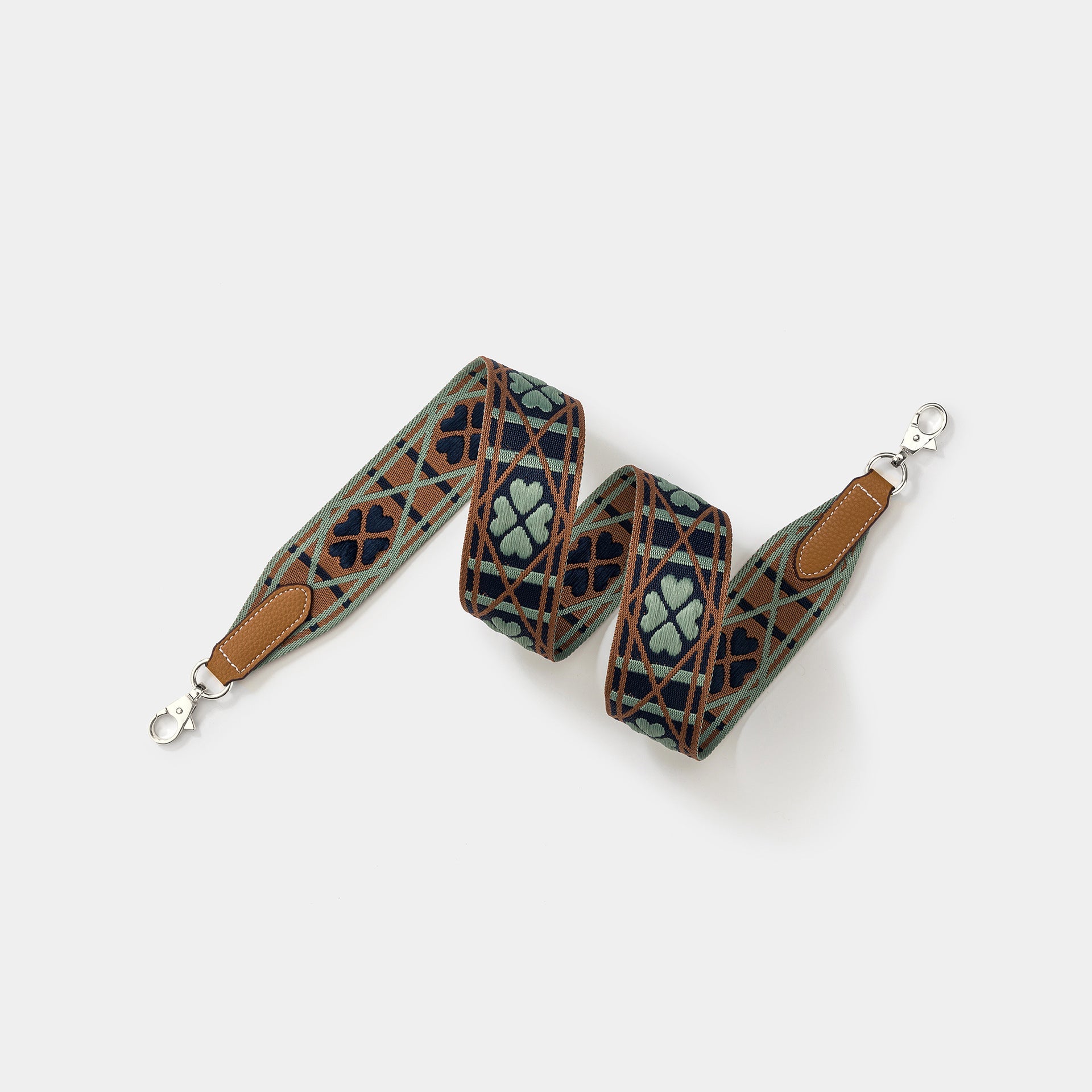 Boho Woven Wide Shoulder Strap for Kelly, Evelyne, Herbag Bags - Colorful Crossbody/Shoulder Strap with Ethnic Style
