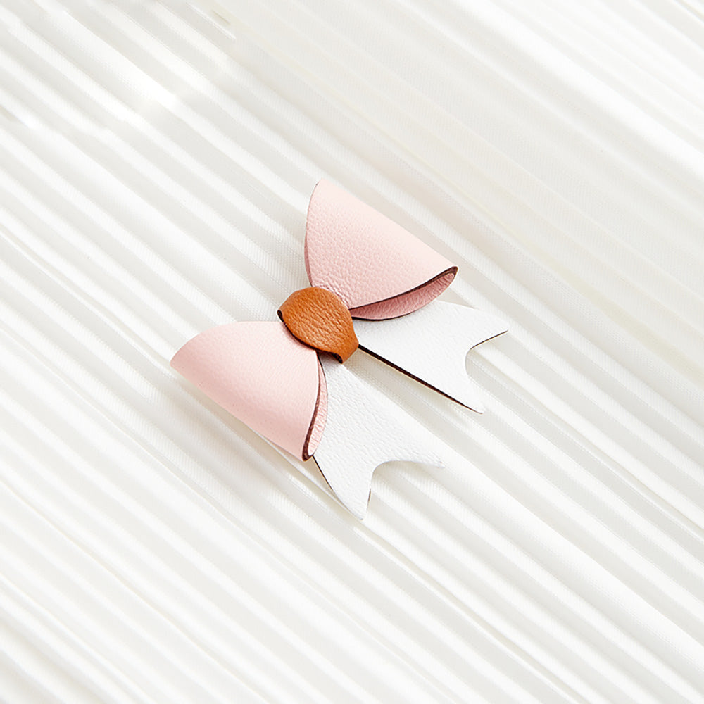 Handmade Bow Ribbon Charm for Evelyne Bag – Elegant Bag Decoration Accessory – Thoughtful Gift for Her