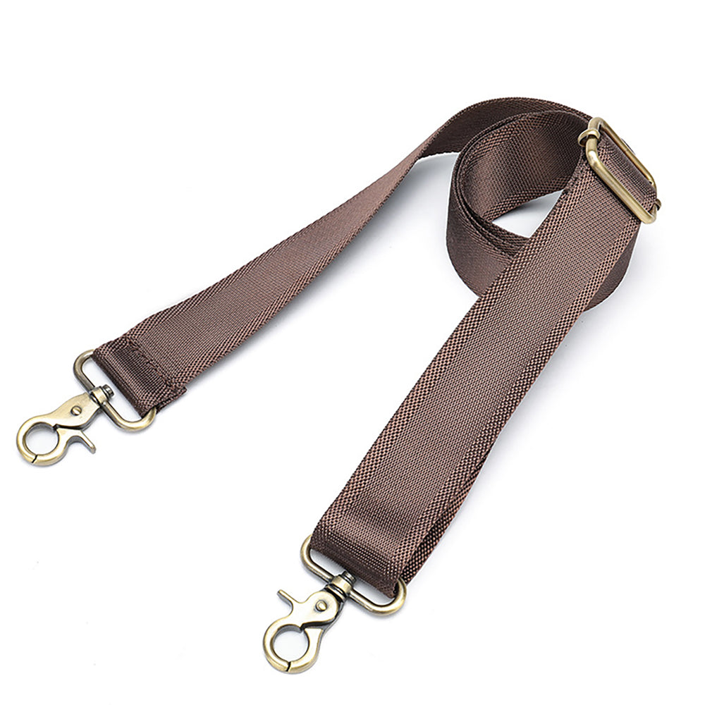 New Fashionable Leather and Nylon Adjustable Shoulder Strap for Men – Long, Trendy Crossbody Bag Strap, Durable and Stylish Handle for Bags