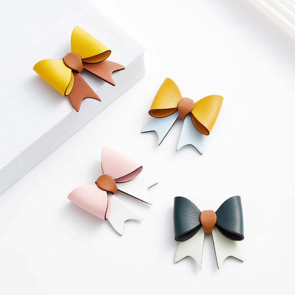 Handmade Bow Ribbon Charm for Evelyne Bag – Elegant Bag Decoration Accessory – Thoughtful Gift for Her