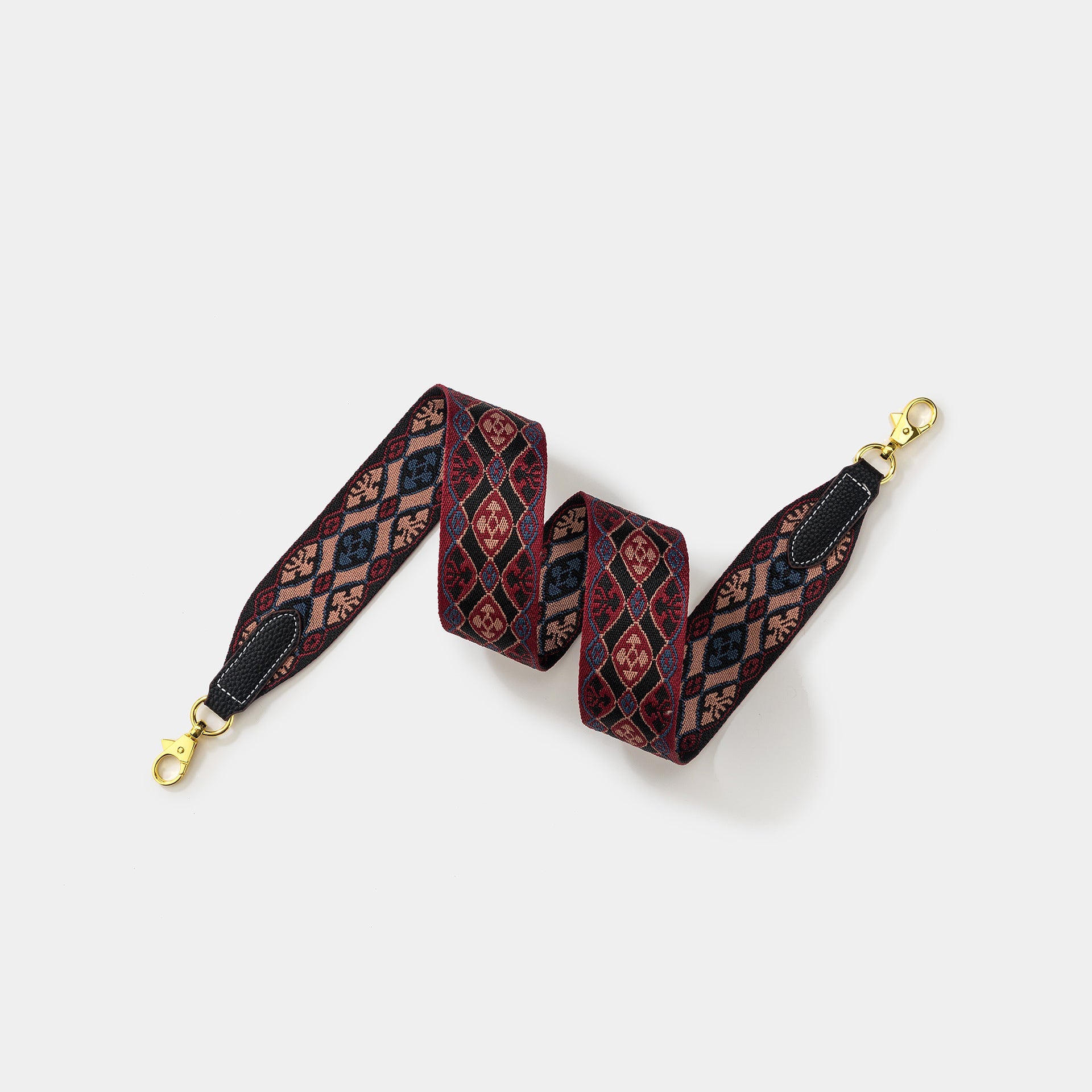 Durable Ethnic Style Canvas Shoulder Strap – Versatile Replacement Strap for Bags