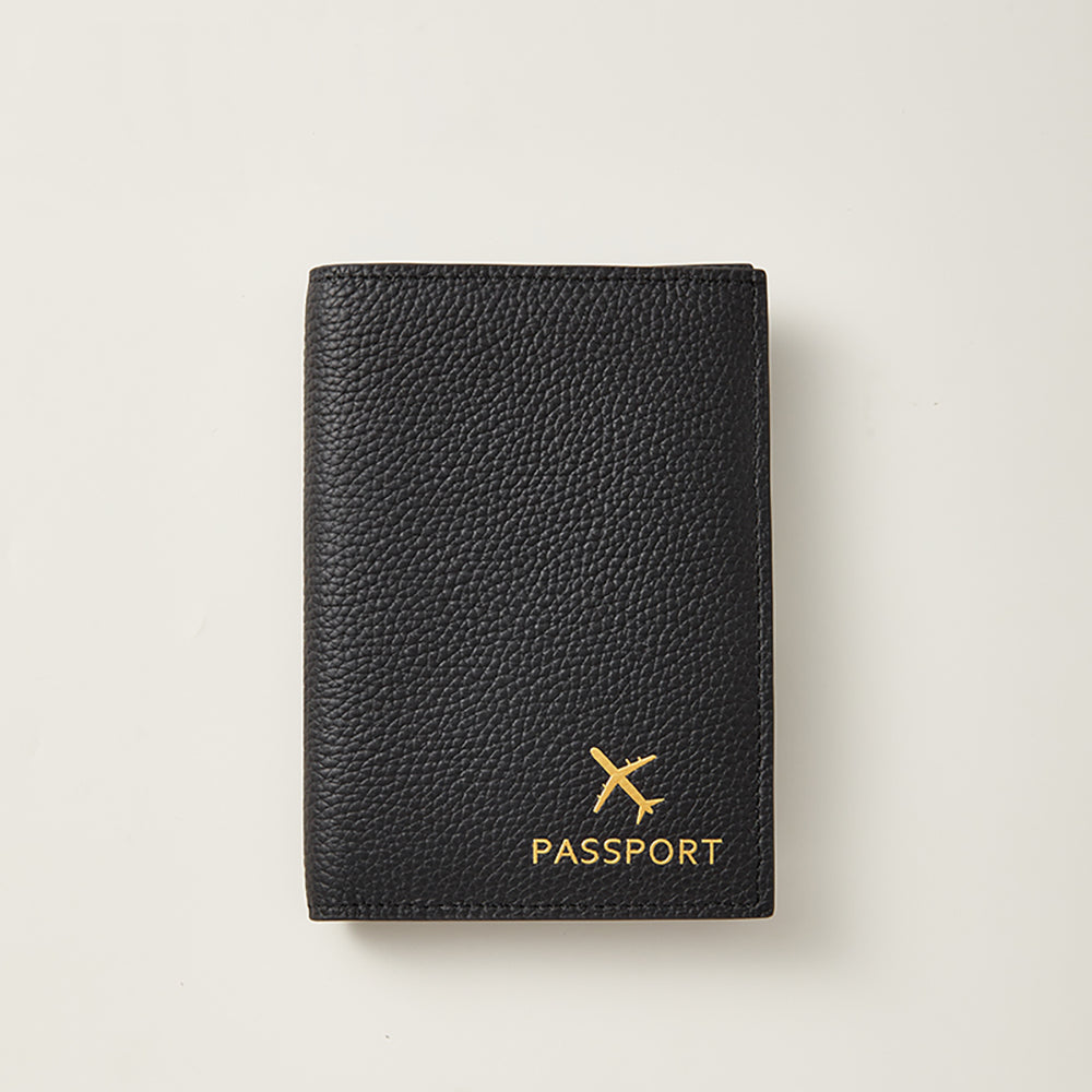 Genuine Leather Passport Holder & Multi-Function Travel Wallet - Travel Card Holder, Document Organizer, Coin Purse, Perfect for International Trips