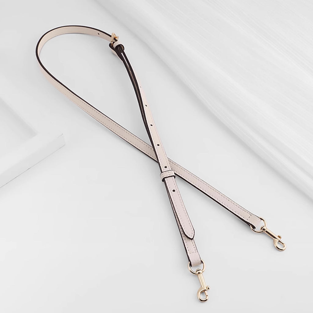 Handmade Genuine Leather Adjustable Shoulder Strap – Replacement Strap for Small Women's Crossbody Bags, Premium Leather, Customizable Length
